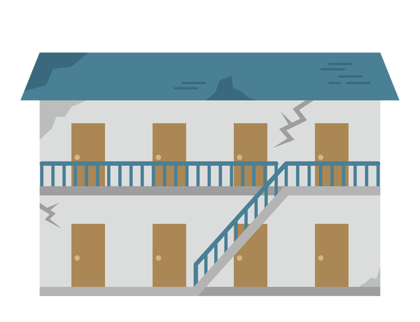 古アパートイメージ